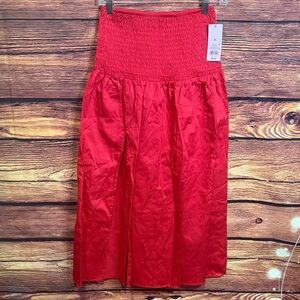 Red Women's Skirt or mini dress XS